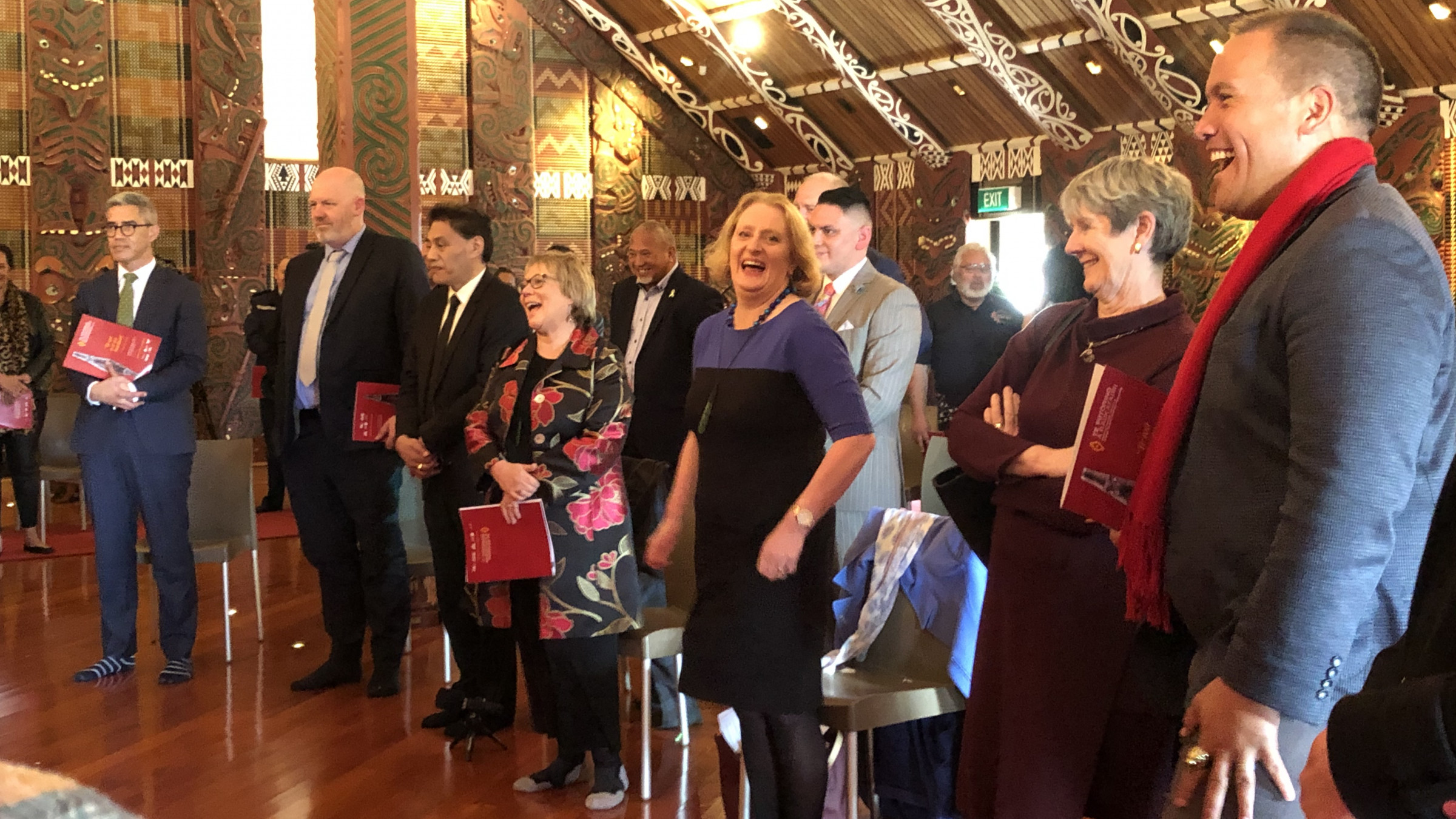 entertaining the whare