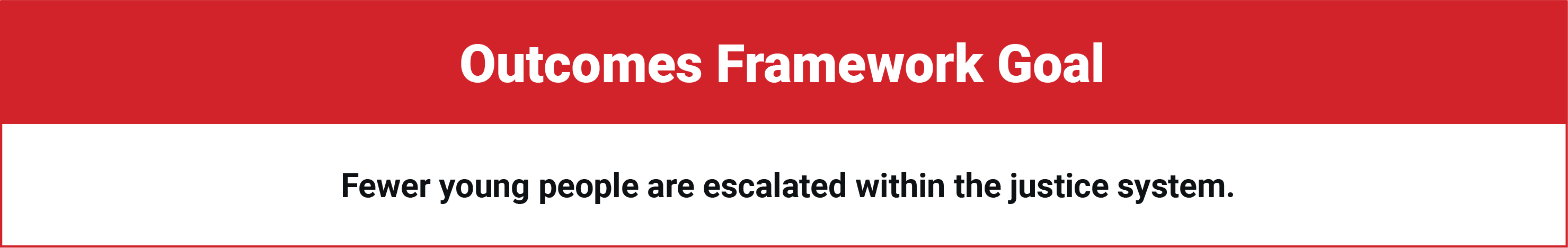Outcomes Framework 7