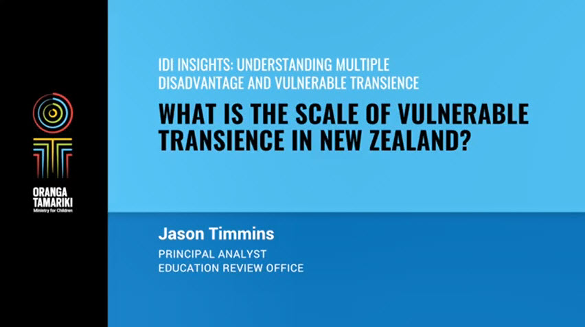 What is the scale of vulnerable transience in New Zealand screenshot