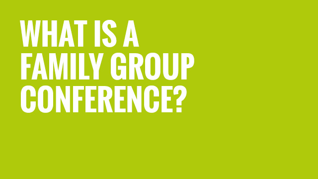 family group conference video cover